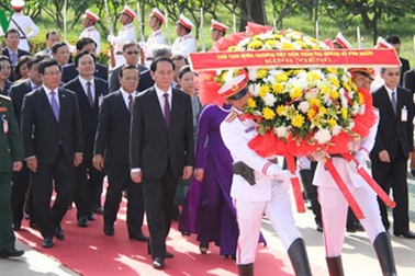 Chủ tịch nước: Không ngừng gìn giữ tình đoàn kết đặc biệt Việt-Lào ​