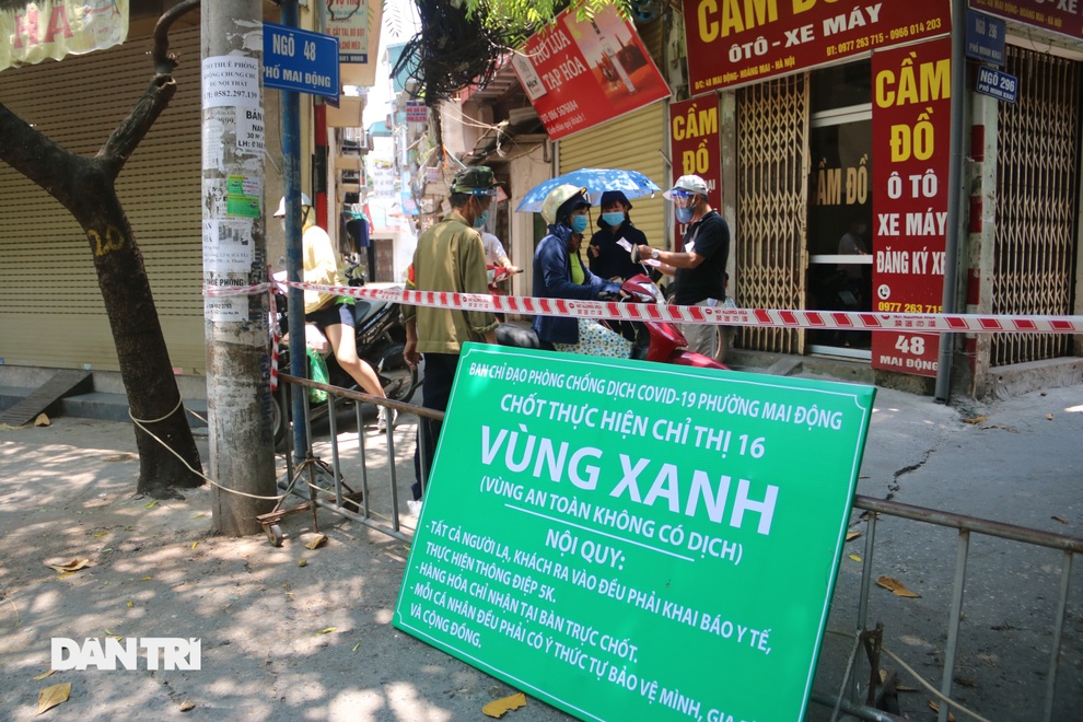 40 chốt vùng xanh đầu tiên ở Hà Nội - 1 40 chốt vùng xanh đầu tiên ở Hà Nội - 1