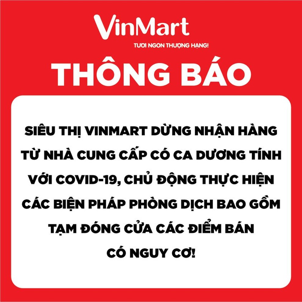 Tạm đóng cửa 8 siêu thị VinMart và 15 cửa hàng VinMart+ - 1 Tạm đóng cửa 8 siêu thị VinMart và 15 cửa hàng VinMart+ - 1