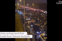 100.000 khách đạp xe 50km đi xuyên đêm ăn bánh bao, điểm đến... vỡ trận