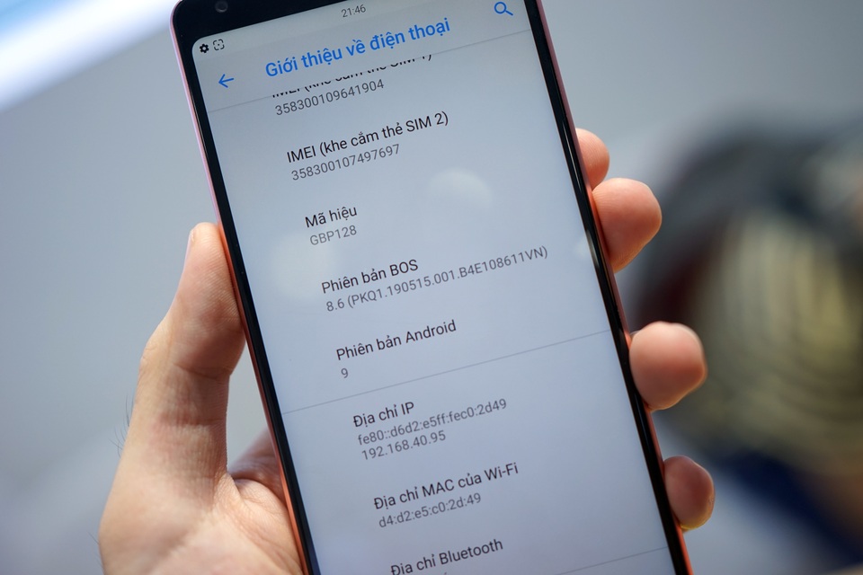 Cận cảnh Bphone B86 giá 9 triệu đồng, bán từ 17/5 - 8 Cận cảnh Bphone B86 giá 9 triệu đồng, bán từ 17/5 - 8