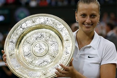 Kvitova lần thứ 2 giành đĩa bạc Wimbledon