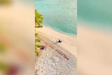 Lucie Nguyễn - Tuấn Dương chụp ảnh cưới ở Maldives