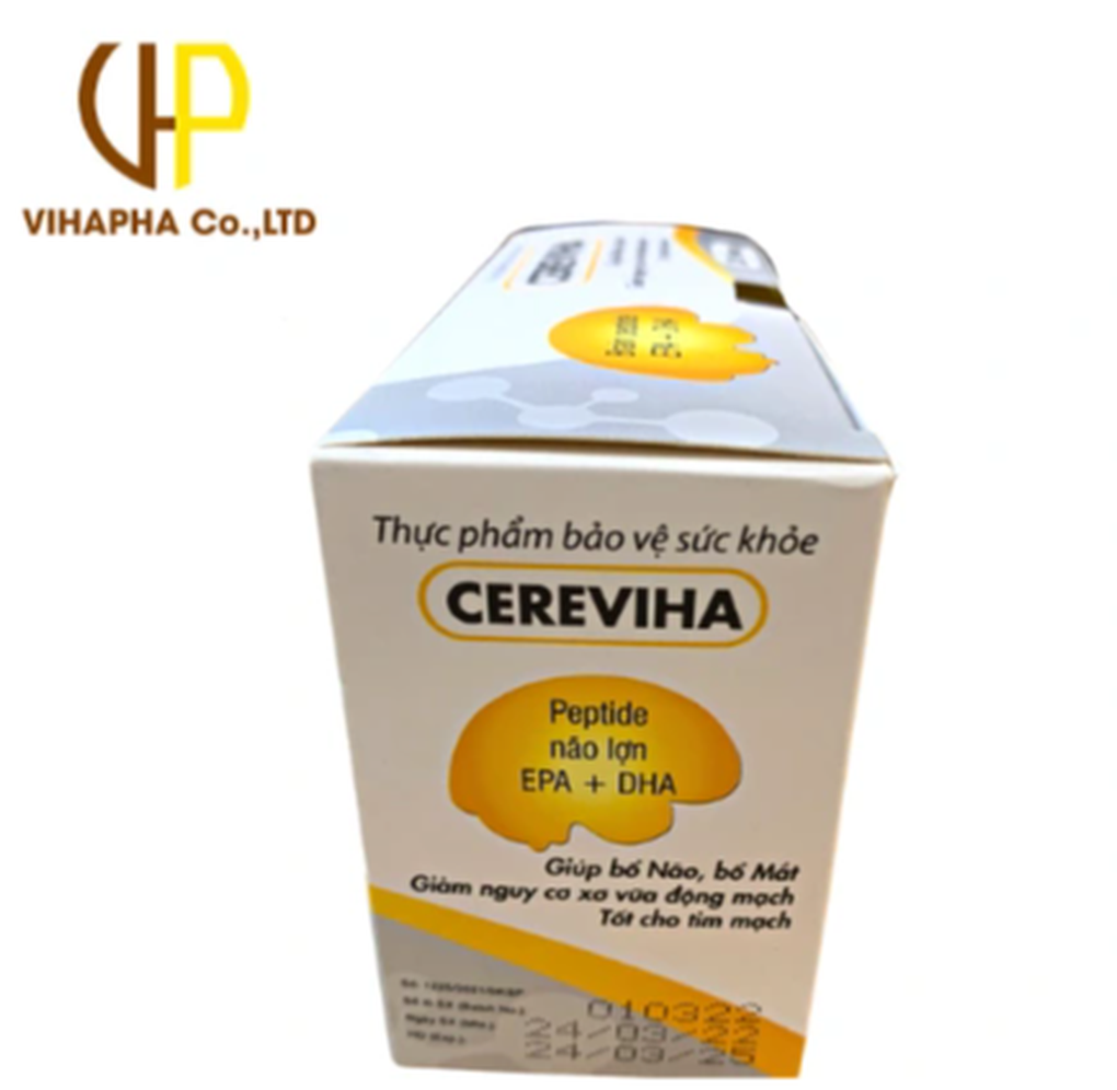 Thực phẩm bảo vệ sức khỏe Cereviha - hỗ trợ bổ não, bổ mắt - 2 Thực phẩm bảo vệ sức khỏe Cereviha - hỗ trợ bổ não, bổ mắt - 2
