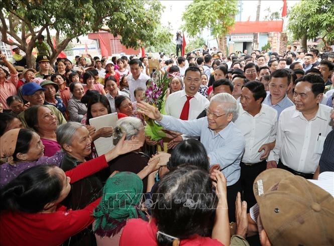 Tổng Bí thư Nguyễn Phú Trọng - Nhà lãnh đạo được nhân dân yêu mến - 1