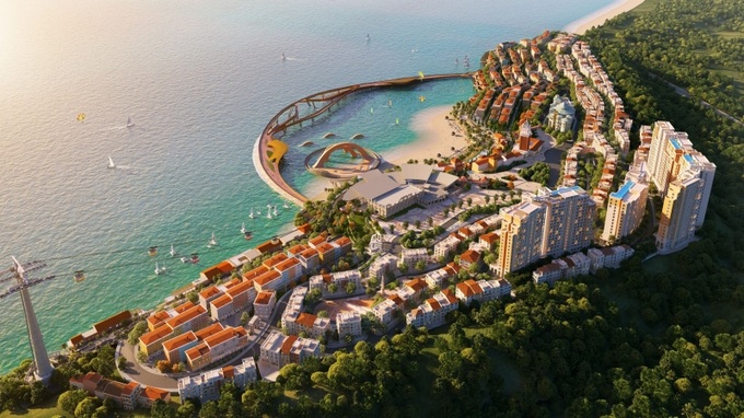 Tháp căn hộ The Sea - trái tim thị trấn Địa Trung Hải