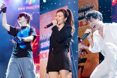 Gần 10.000 tân sinh viên "phiêu hết mình" với Trúc Nhân, Low G, Phương Ly