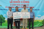 Khởi công 2 nhà Nhân ái ở Tây Ninh: "Con cái tôi có nơi học hành ổn định"
