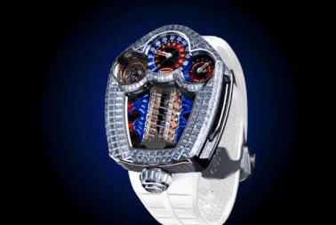 Một trong những đồng hồ hiếm nhất thế giới: Có động cơ siêu xe thu nhỏ