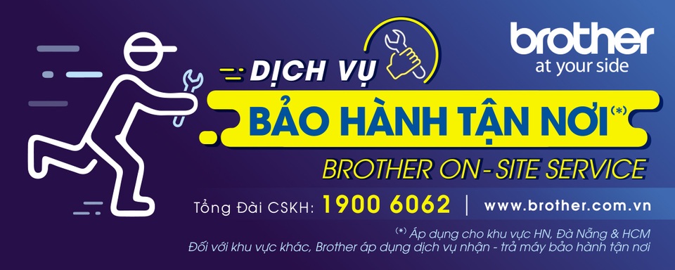 Brother ra mắt dịch vụ bảo hành và sửa chữa tận nơi hoàn toàn miễn phí - 1 Brother ra mắt dịch vụ bảo hành và sửa chữa tận nơi hoàn toàn miễn phí - 1