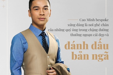 Adrian Anh Tuấn: Tôi khẳng định mình bằng bespoke suit