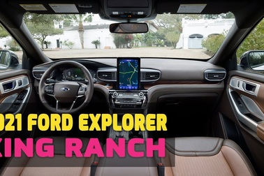 Ford Explorer 2021 có thêm phiên bản King Ranch