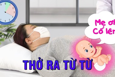 Bài tập thở "Mẹ ơi, cố lên" dành cho thai phụ trong mùa Covid-19