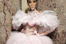 Siêu mẫu bạch biến Winnie Harlow nổi bật tại tuần lễ thời trang New York
