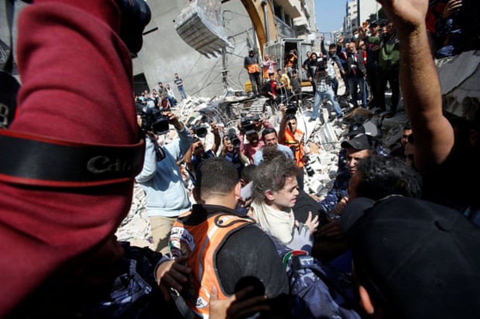 Trẻ em Gaza hoảng loạn giữa địa ngục chiến tranh - 1 Trẻ em Gaza hoảng loạn giữa địa ngục chiến tranh - 1