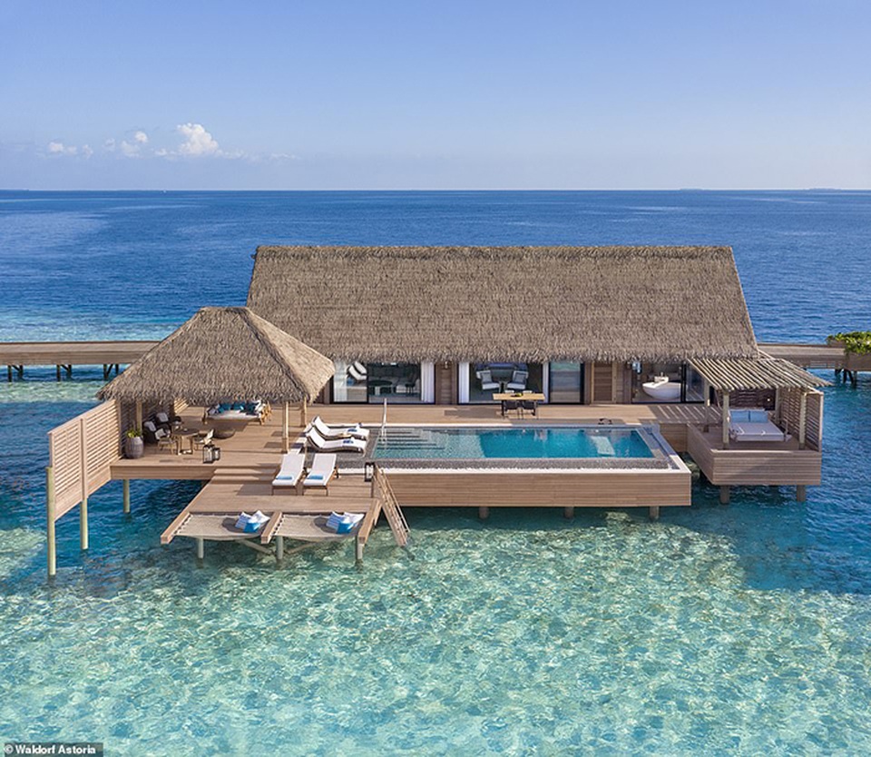 Những “mảnh thiên đường bé nhỏ riêng” tại Maldives - 1 Những “mảnh thiên đường bé nhỏ riêng” tại Maldives - 1
