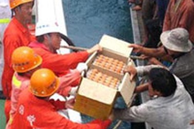 Hải quân Việt Nam đã chi viện cho tàu bị nạn