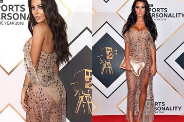 Yazmin Oukhellou diện váy xuyên thấu táo bạo