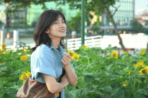 Trải nghiệm chụp ảnh tại vườn hoa hướng dương bên bờ sông Sài Gòn