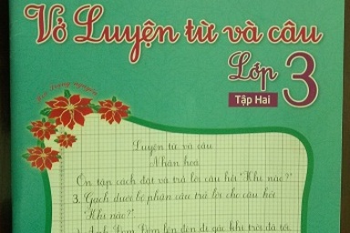 Thu hồi và tạm dừng phát hành vở luyện chữ sai kiến thức lịch sử 