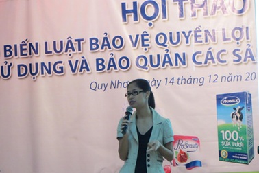 Vinamilk đến với người tiêu dùng Bình Định 