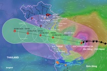 Bão Kajiki tăng gần 5 cấp sau một ngày, di chuyển nhanh và rất nguy hiểm