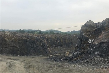 Sập mỏ đá ở Hải Phòng, 2 người thương vong