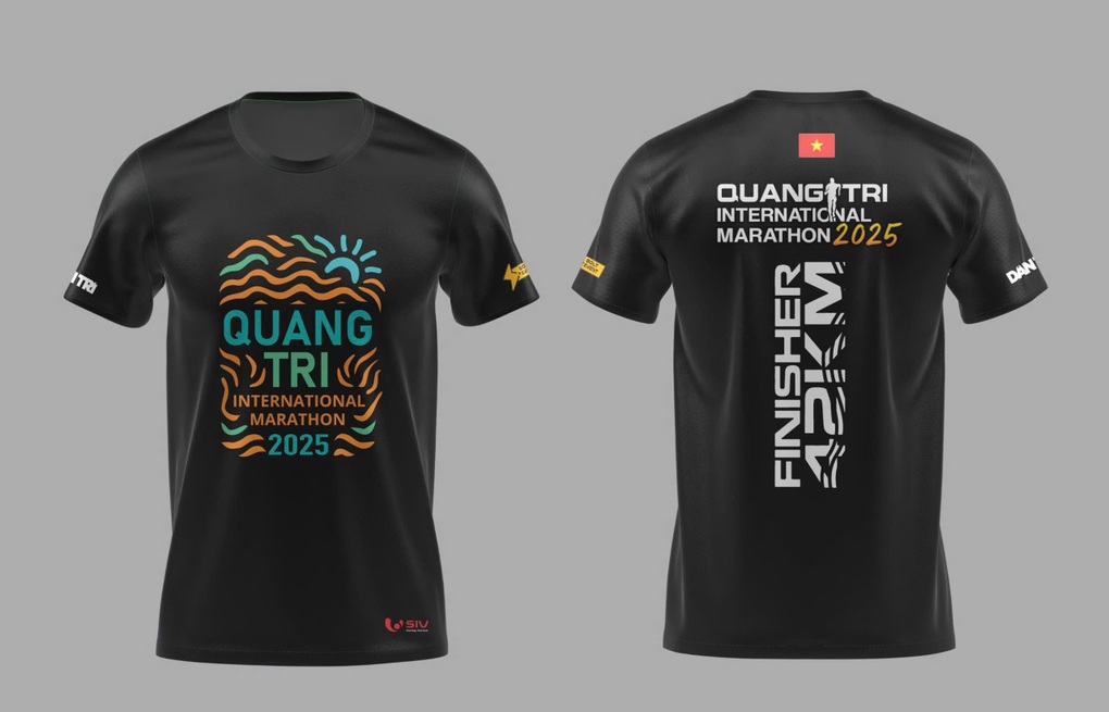 Quang Tri International Marathon 2025 công bố áo thi đấu và áo Finisher - 2 Quang Tri International Marathon 2025 công bố áo thi đấu và áo Finisher - 2