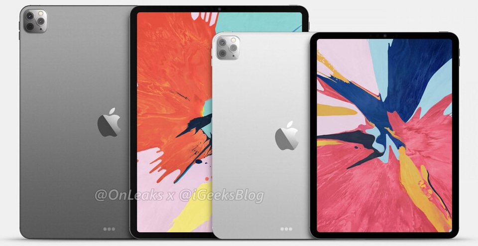 Lộ ảnh và video loạt iPad Pro 2020 với thiết kế cụm camera giống iPhone 11 Pro - 1 Lộ ảnh và video loạt iPad Pro 2020 với thiết kế cụm camera giống iPhone 11 Pro - 1