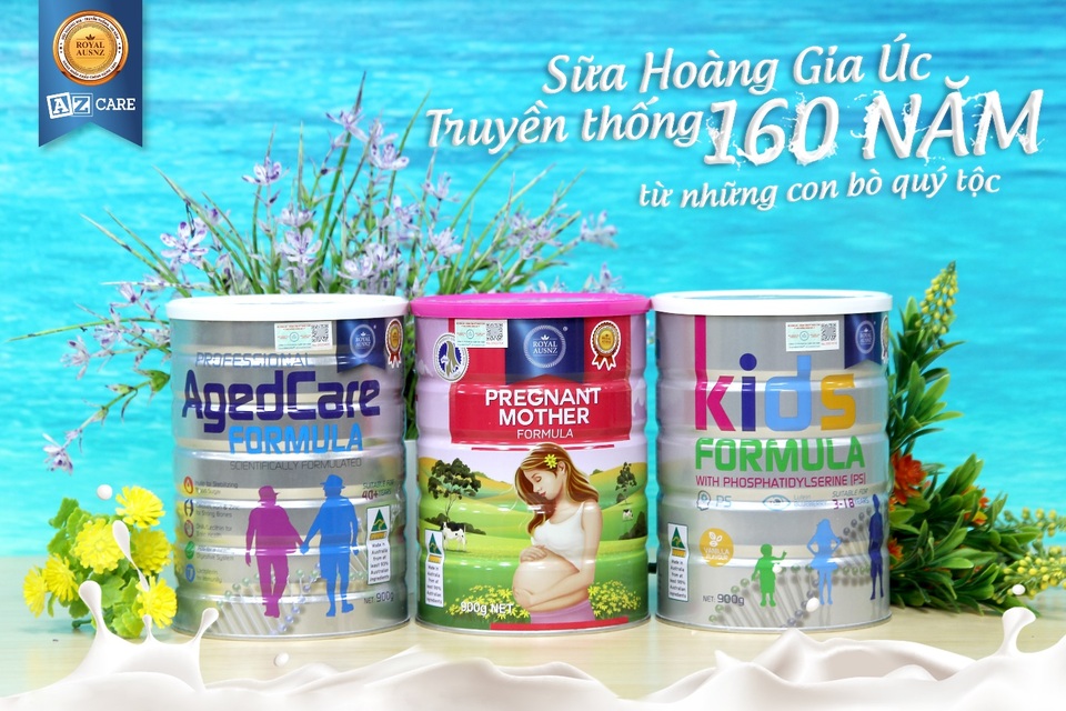 Cách nhận biết sản phẩm sữa hoàng gia Úc Royal Ausnz chính hãng tại Việt Nam - 3 Cách nhận biết sản phẩm sữa hoàng gia Úc Royal Ausnz chính hãng tại Việt Nam - 3