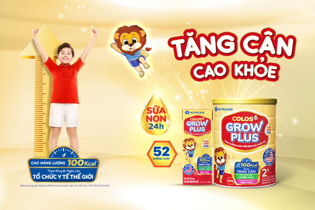 Quét mã trúng vàng, trúng xe cùng Nutricare Colos24h Grow Plus - 1 Quét mã trúng vàng, trúng xe cùng Nutricare Colos24h Grow Plus - 1