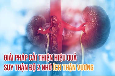 Giải pháp cải thiện hiệu quả suy thận độ 2 nhờ Ích Thận Vương