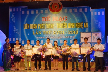 Trao 8 giải Vàng ở Liên hoan phát thanh truyền hình toàn tỉnh Nghệ An