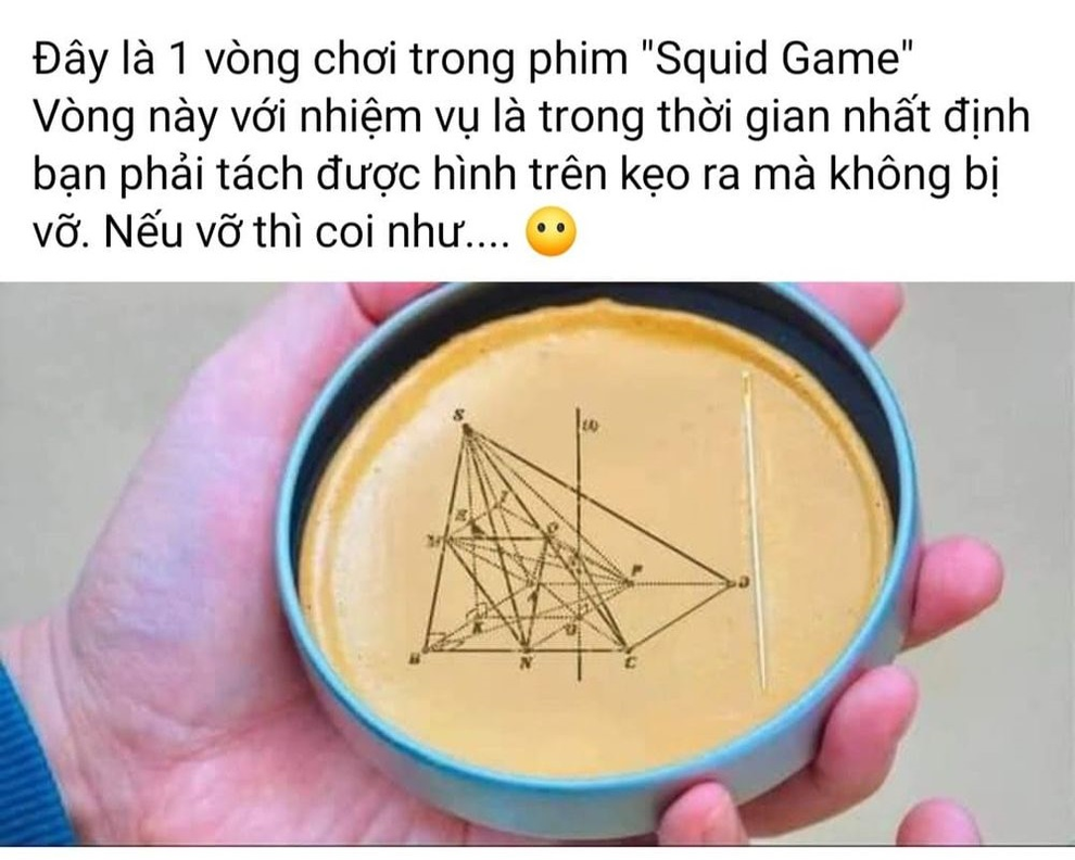 Bước ra từ Squid game, thử thách tách kẹo đường gây bão mạng xã hội - 9 Bước ra từ Squid game, thử thách tách kẹo đường gây bão mạng xã hội - 9