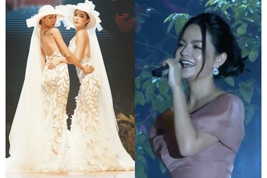 Phạm Quỳnh Anh “muốn đi tìm chú rể” khi ngắm Kỳ Duyên - Minh Triệu mặc váy cô dâu