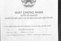 Phát hiện trường hợp dùng sổ đỏ giả khi giao dịch công chứng