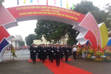 Lễ kỷ niệm 60 năm thành lập Trường ĐH Hàng hải Việt Nam