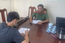 Thanh niên khoe ảnh kiếm Nhật trên mạng để ra oai