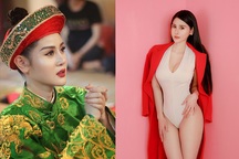 Cô đồng gợi cảm Triệu Hà Vy khoe khéo vòng eo "con kiến"
