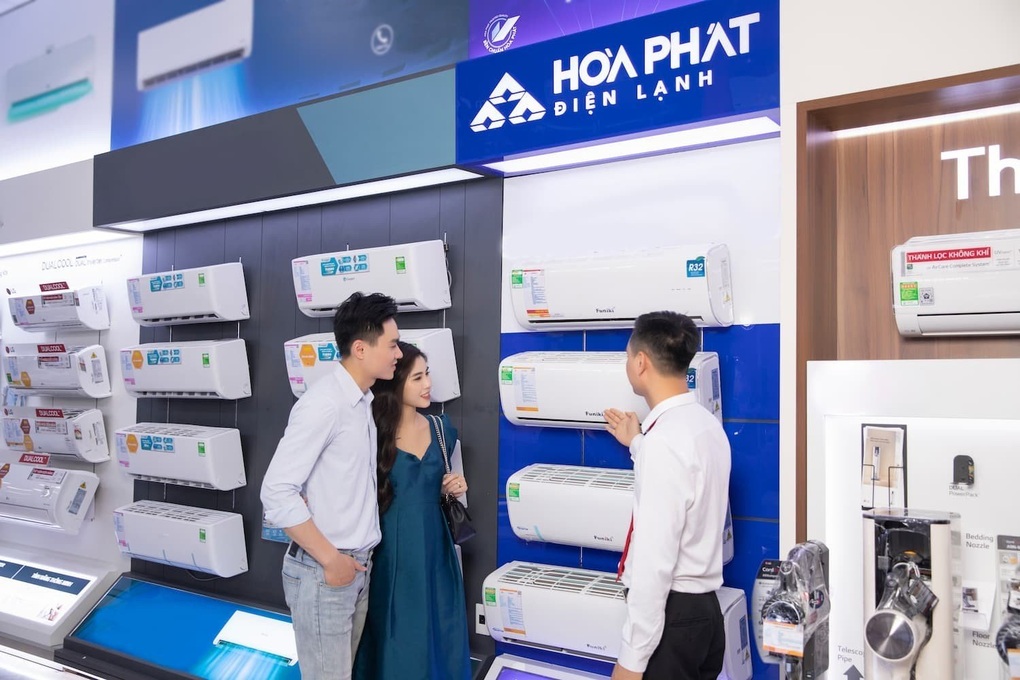 6 tháng đầu năm, sản lượng điều hòa Điện lạnh Hòa Phát tăng trưởng 50% - 1 6 tháng đầu năm, sản lượng điều hòa Điện lạnh Hòa Phát tăng trưởng 50% - 1