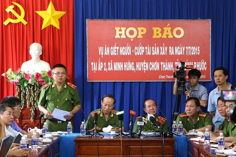 Bộ Công an: "Chỉ có hai đối tượng gây ra vụ thảm sát 6 người"