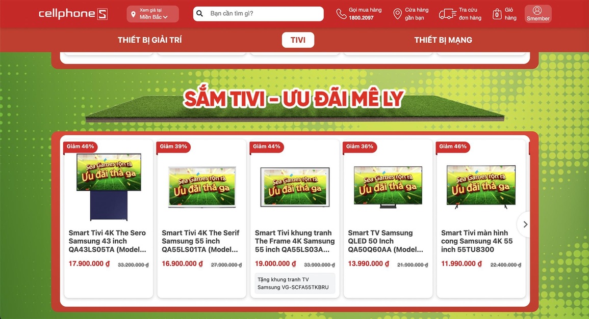 CellphoneS mở bán Smart TV chính hãng, nhiều ưu đãi giá tốt - 4 CellphoneS mở bán Smart TV chính hãng, nhiều ưu đãi giá tốt - 4
