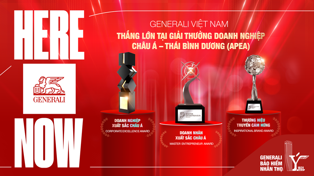 Generali Việt Nam nhận 3 giải thưởng tại APEA 2025 - 1 Generali Việt Nam nhận 3 giải thưởng tại APEA 2025 - 1