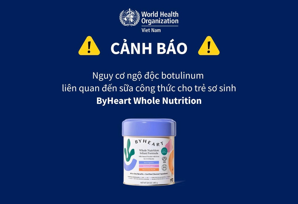 Cảnh báo nguy cơ ngộ độc botulinum liên quan đến sữa cho trẻ sơ sinh - 1