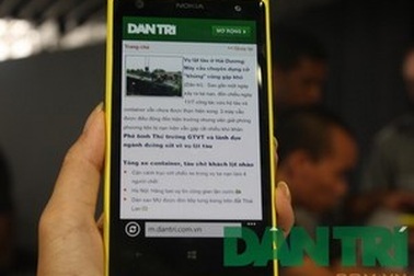 Ảnh thực tế smartphone “siêu camera” Lumia 1020 vừa trình làng