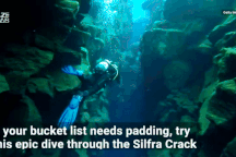 Nơi duy nhất thế giới du khách có thể chạm tay vào hai lục địa cùng lúc