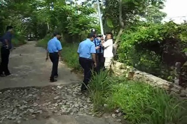 Video: Một lần phía ông Phạm Văn Sỹ bị hủy hoại trụ điện.