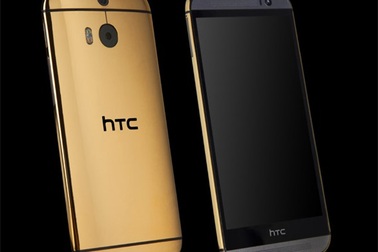  HTC One M8 mạ vàng và bạch kim có giá hơn 2500 USD