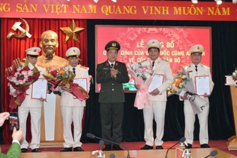 Nhiều lãnh đạo cấp phòng Công an tỉnh Hưng Yên xin nghỉ hưu trước tuổi