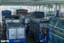 Phà nối Vĩnh Long - Bến Tre quá tải những ngày giáp Tết